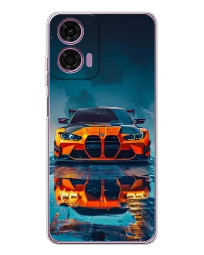 Чехол для Motorola Moto E14 с картинкой «BMW — золотая эмблема» Чехол для Motorola Moto E14 с картинкой «BMW — золотая эмблема»