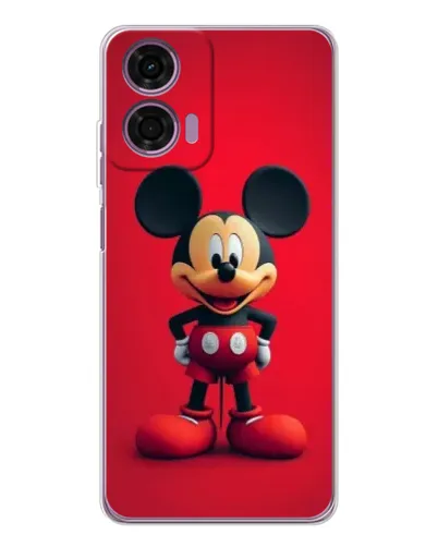 Чехол для Motorola Moto E14 с картинкой «Mickey в полный рост»
