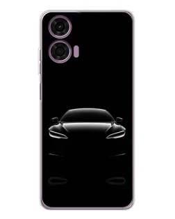 Чехол для Motorola Moto E14 с картинкой «Силуэт Tesla Night» Чехол для Motorola Moto E14 с картинкой «Силуэт Tesla Night»