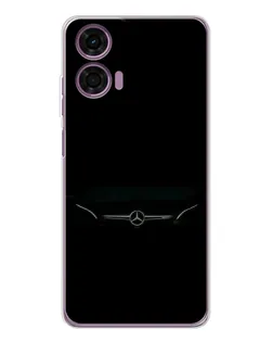 Чехол для Motorola Moto E14 с картинкой «Mercedes Stealth Look»