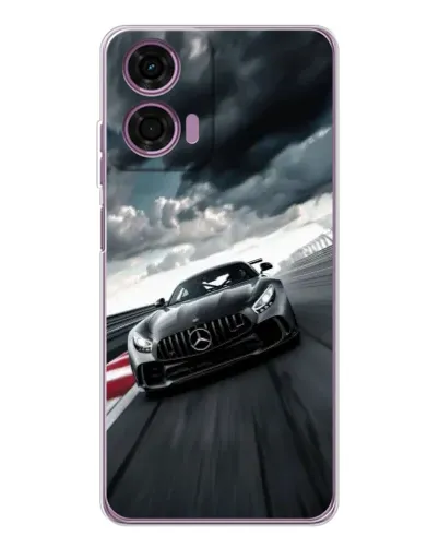 Чехол для Motorola Moto E14 с картинкой «Гоночный Mercedes AMG» Чехол для Motorola Moto E14 с картинкой «Гоночный Mercedes AMG»