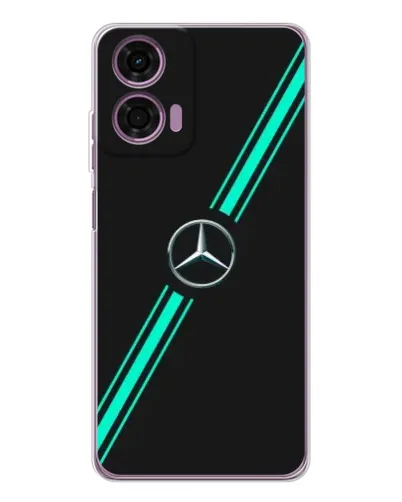 Чехол для Motorola Moto E14 с картинкой «Спортивные линии Mercedes» Чехол для Motorola Moto E14 с картинкой «Спортивные линии Mercedes»