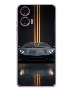 Чехол для Motorola Moto E14 с картинкой «Lamborghini золотые линии» Чехол для Motorola Moto E14 с картинкой «Lamborghini золотые линии»