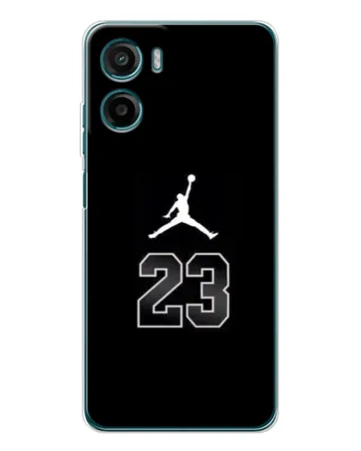 Чехол для Motorola Moto E15 с картинкой «Jordan Flight 23»