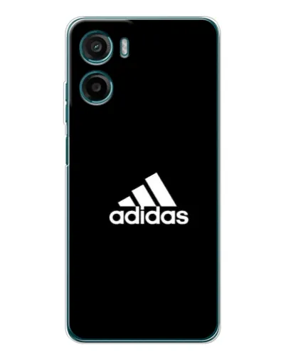 Чехол для Motorola Moto E15 с картинкой «Черная классика Adidas» Чехол для Motorola Moto E15 с картинкой «Черная классика Adidas»