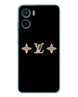Чехол для Motorola Moto E15 с картинкой «Louis Vuitton — минимализм»