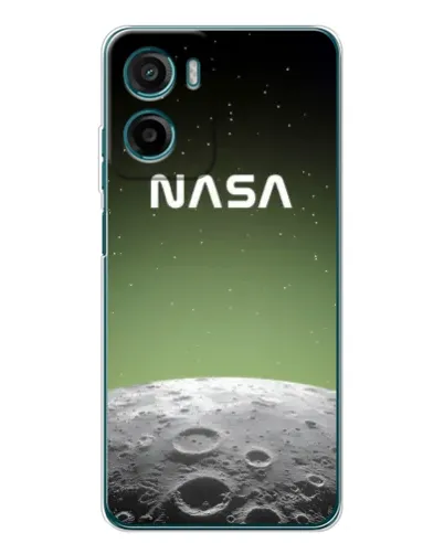 Чехол для Motorola Moto E15 с картинкой «NASA — лунный градиент» Чехол для Motorola Moto E15 с картинкой «NASA — лунный градиент»