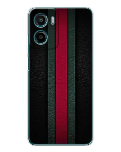 Чехол для Motorola Moto E15 с картинкой «Gucci — неоновая линия»