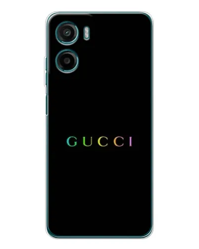 Чехол для Motorola Moto E15 с картинкой «Gucci — неоновый минимализм» Чехол для Motorola Moto E15 с картинкой «Gucci — неоновый минимализм»