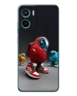 Чехол для Motorola Moto E15 с картинкой «Among Us — 3D стиль» Чехол для Motorola Moto E15 с картинкой «Among Us — 3D стиль»