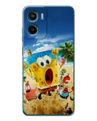 Чехол для Motorola Moto E15 с картинкой «Развлечения на пляже»