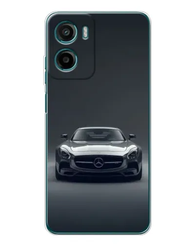 Чехол для Motorola Moto E15 с картинкой «Mercedes на черном» Чехол для Motorola Moto E15 с картинкой «Mercedes на черном»