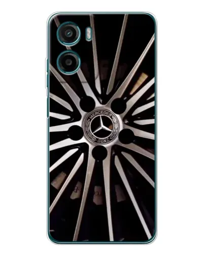 Чехол для Motorola Moto E15 с картинкой «Диск Mercedes» Чехол для Motorola Moto E15 с картинкой «Диск Mercedes»