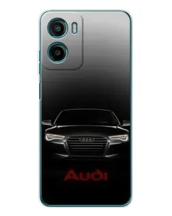 Чохол для Motorola Moto E15 з картинкою «Audi — градієнтний контур» Чохол для Motorola Moto E15 з картинкою «Audi — градієнтний контур»