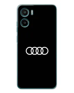 Чохол для Motorola Moto E15 з картинкою «Audi White Logo» Чохол для Motorola Moto E15 з картинкою «Audi White Logo»