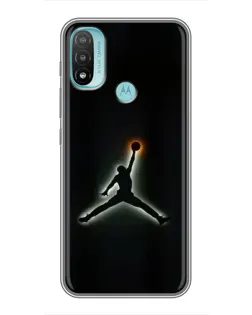Чохол для Motorola MOTO E20 з картинкою «Jordan Gradient Logo» Чохол для Motorola MOTO E20 з картинкою «Jordan Gradient Logo»