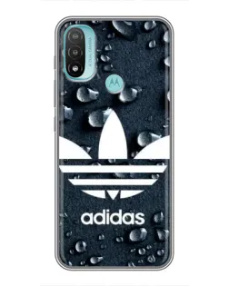 Чохол для Motorola MOTO E20 з картинкою «Adidas Trefoil Blue» Чохол для Motorola MOTO E20 з картинкою «Adidas Trefoil Blue»