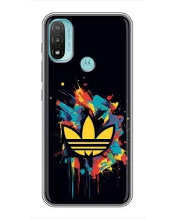 Чохол для Motorola MOTO E20 з картинкою «Adidas Splash» Чохол для Motorola MOTO E20 з картинкою «Adidas Splash»
