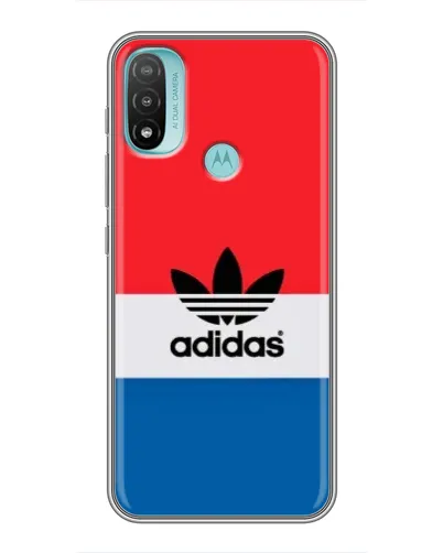 Чохол для Motorola MOTO E20 з картинкою «Ретро блоки Adidas» Чохол для Motorola MOTO E20 з картинкою «Ретро блоки Adidas»