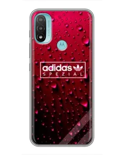 Чохол для Motorola MOTO E20 з картинкою «Adidas Gold Marble»