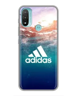 Чохол для Motorola MOTO E20 з картинкою «Океанська глибина адідас»