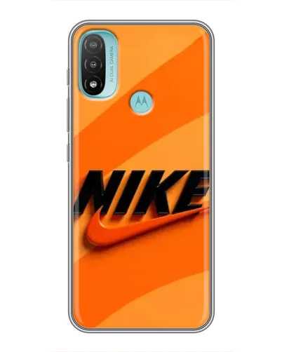 Чехол для Motorola MOTO E20 с картинкой «Оранжевый драйв Nike» Чехол для Motorola MOTO E20 с картинкой «Оранжевый драйв Nike»