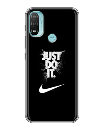 Чехол для Motorola MOTO E20 с картинкой «Текстовый принт Nike» Чехол для Motorola MOTO E20 с картинкой «Текстовый принт Nike»