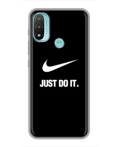 Чехол для Motorola MOTO E20 с картинкой «Классический принт Nike» Чехол для Motorola MOTO E20 с картинкой «Классический принт Nike»