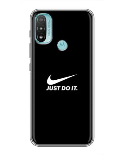Чехол для Motorola MOTO E20 с картинкой «Минимализм от Nike» Чехол для Motorola MOTO E20 с картинкой «Минимализм от Nike»