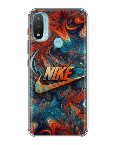 Чехол для Motorola MOTO E20 с картинкой «Nike в абстракции» Чехол для Motorola MOTO E20 с картинкой «Nike в абстракции»