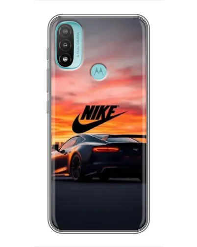 Чехол для Motorola MOTO E20 с картинкой «Nike и суперкар» Чехол для Motorola MOTO E20 с картинкой «Nike и суперкар»