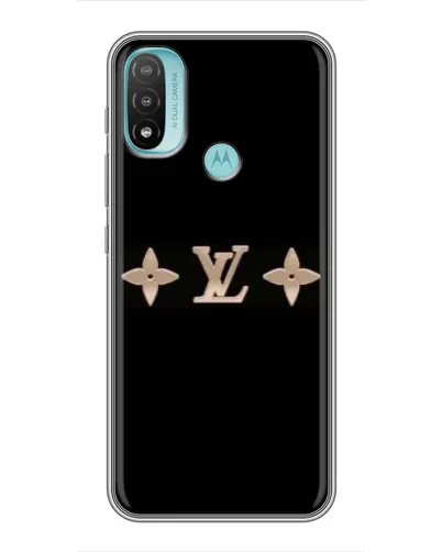 Чохол для Motorola MOTO E20 з картинкою «Louis Vuitton — мінімалізм»