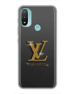 Чохол для Motorola MOTO E20 з картинкою «Градієнт Louis Vuitton»