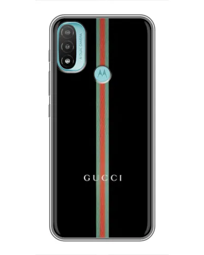 Чехол для Motorola MOTO E20 с картинкой «Gucci — строгая линия» Чехол для Motorola MOTO E20 с картинкой «Gucci — строгая линия»