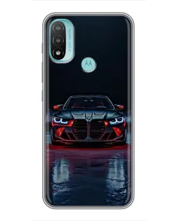 Чохол для Motorola MOTO E20 з картинкою «BMW на мокрій дорозі» Чохол для Motorola MOTO E20 з картинкою «BMW на мокрій дорозі»