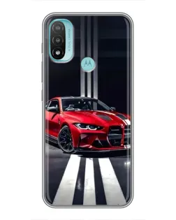 Чохол для Motorola MOTO E20 з картинкою «Червона BMW на дорозі» Чохол для Motorola MOTO E20 з картинкою «Червона BMW на дорозі»