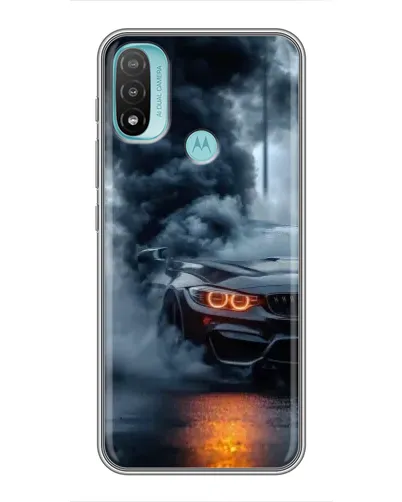 Чехол для Motorola MOTO E20 с картинкой «BMW M-Power — абстракция» Чехол для Motorola MOTO E20 с картинкой «BMW M-Power — абстракция»