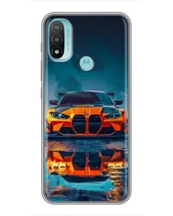 Чохол для Motorola MOTO E20 з картинкою «BMW — золота емблема» Чохол для Motorola MOTO E20 з картинкою «BMW — золота емблема»