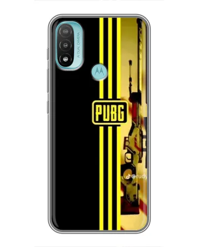 Чохол для Motorola MOTO E20 з картинкою «PUBG — камуфляжний шолом» Чохол для Motorola MOTO E20 з картинкою «PUBG — камуфляжний шолом»