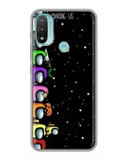 Чехол для Motorola MOTO E20 с картинкой «Команда Among Us» Чехол для Motorola MOTO E20 с картинкой «Команда Among Us»
