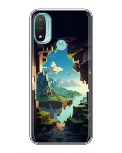 Чехол для Motorola MOTO E20 с картинкой «Вид из пещеры» Чехол для Motorola MOTO E20 с картинкой «Вид из пещеры»