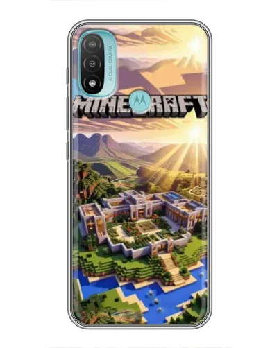 Чехол для Motorola MOTO E20 с картинкой «Minecraft панорама» Чехол для Motorola MOTO E20 с картинкой «Minecraft панорама»
