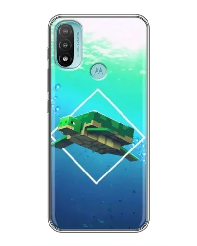 Чехол для Motorola MOTO E20 с картинкой «Черепаха Minecraft» Чехол для Motorola MOTO E20 с картинкой «Черепаха Minecraft»