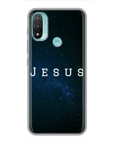 Чехол для Motorola MOTO E20 с картинкой «Звездное небо Jesus» Чехол для Motorola MOTO E20 с картинкой «Звездное небо Jesus»