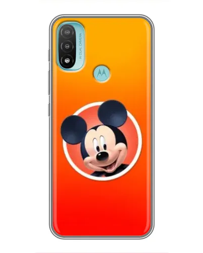 Чехол для Motorola MOTO E20 с картинкой «Mickey в круге»
