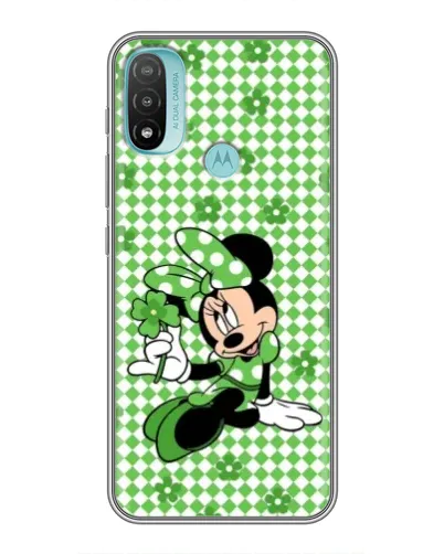 Чехол для Motorola MOTO E20 с картинкой «Mickey в клетку»