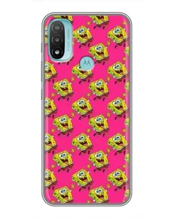 Чехол для Motorola MOTO E20 с картинкой «Розовый паттерн» Чехол для Motorola MOTO E20 с картинкой «Розовый паттерн»