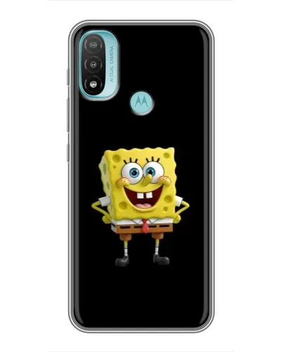 Чехол для Motorola MOTO E20 с картинкой «Классический Губка Боб»