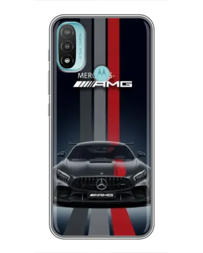 Чохол для Motorola MOTO E20 з картинкою «Mercedes — білий карбон» Чохол для Motorola MOTO E20 з картинкою «Mercedes — білий карбон»