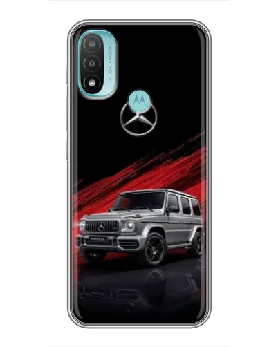 Чохол для Motorola MOTO E20 з картинкою «Mercedes G-Class червоний» Чохол для Motorola MOTO E20 з картинкою «Mercedes G-Class червоний»